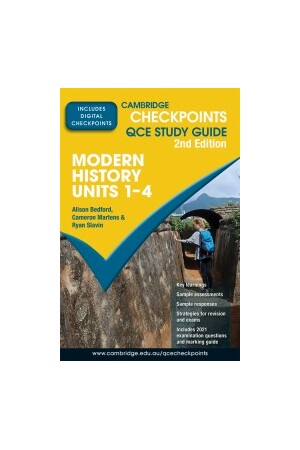Cambridge Checkpoints QCE - Modern History: Units 1-4 Second Edition (Print & Digital)