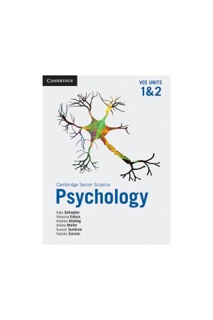 Cambridge Psychology VCE: Student Book - Units 1&2 (Print & Digital)