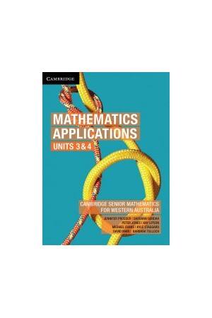 Mathematics Applications: Student Book - Units 3&4 for Western Australia (Print & Digital)