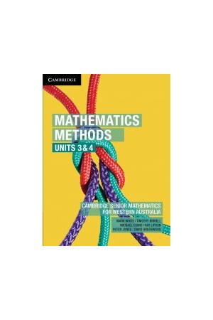 Mathematics Methods: Student Book - Units 3&4 for Western Australia (Print & Digital)