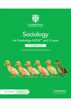 Cambridge IGCSE and O Level Sociology - Coursebook with Digital Access (2 Years)