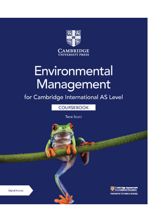 Cambridge International AS Level Environmental Management - Coursebook with Digital Access (2 Years)