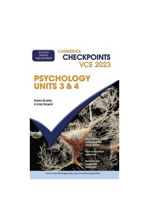 Cambridge Checkpoints VCE - Psychology: Units 3&4 2023 (Print & Digital)