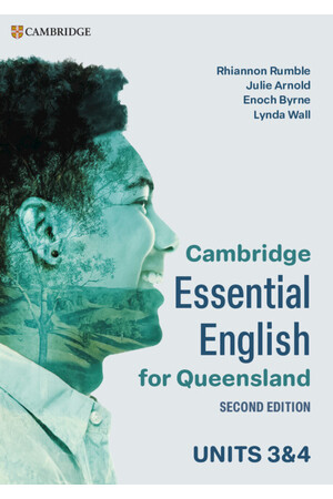 Cambridge Essential English for Queensland - Units 3&4 (2nd Edition): Print & Digital