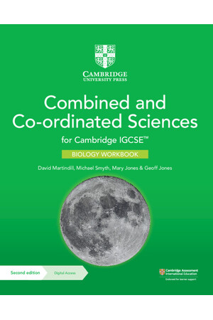 Cambridge IGCSE Combined and Co-ordinated Sciences Biology - Workbook with Digital Access (2 Years)