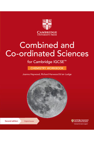 Cambridge IGCSE Combined and Co-ordinated Sciences Chemistry - Workbook with Digital Access (2 Years)