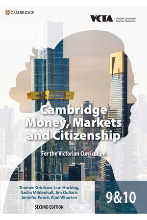 Cambridge Money, Markets and Citizenship for the Victorian Curriculum (2nd Edition): Print & Digital