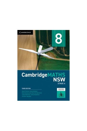 CambridgeMATHS NSW Stage 4 Year 8 3rd Edition - Student Book (Print & Digital)
