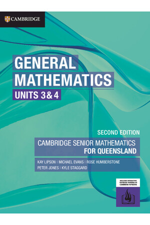 General Mathematics Units 3&4 for Queensland (2nd Edition): Print & Digital