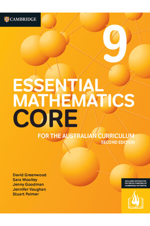 Essential Mathematics CORE for the Australian Curriculum 9 (2nd Edition): Print & Digital