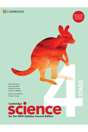 Cambridge Science for the NSW Syllabus - Stage 4 (2nd Edition): Print & Digital