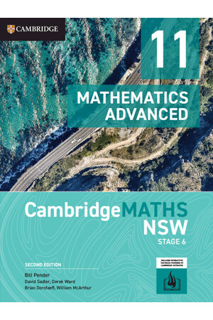 CambridgeMATHS Stage 6 Mathematics Advanced - Year 11 (2nd Edition): Print & Digital