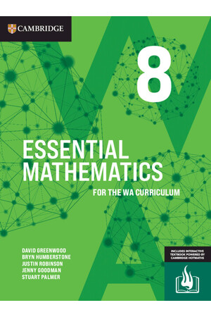 Essential Mathematics for the Western Australian (WA) Curriculum - Year 8 (Print & Digital)