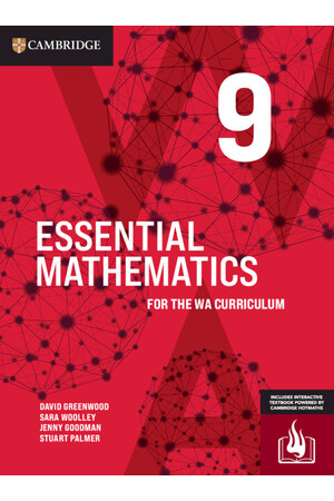 Essential Mathematics for the Western Australian (WA) Curriculum - Year 9 (Print & Digital)