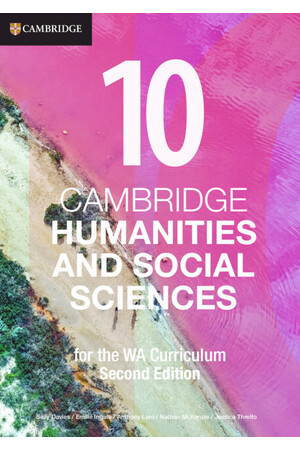 Cambridge Humanities and Social Sciences for Western Australia - Year 10 (2nd Edition): Print & Digital