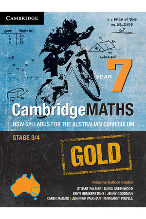 CambridgeMATHS GOLD - NSW Syllabus for the AC: Year 7 - Student Book (Print & Digital)