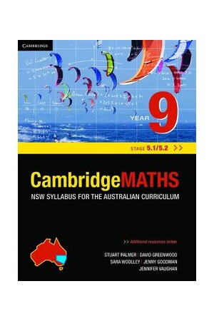 CambridgeMATHS - NSW Syllabus for the AC: Year 9 (Stage 5.1/5.2) - Student Book + HOTmaths (Print & Digital)