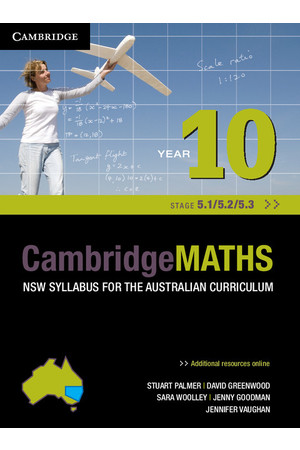 CambridgeMATHS - NSW Syllabus for the AC: Year 10 (Stage 5.1/5.2/5.3) - Student Book + HOTmaths (Print & Digital)