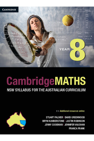 CambridgeMATHS - NSW Syllabus for the AC: Year 8 - Student Book (Print & Digital)