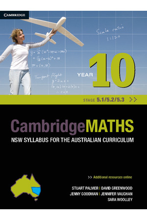 CambridgeMATHS - NSW Syllabus for the AC: Year 10 (Stage 5.1/5.2/5.3) - Student Book (Print & Digital)