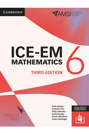 ICE-EM Mathematics for the Australian Curriculum - Third Edition: Year 6 (Print & Digital +HOTmaths)