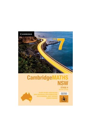 CambridgeMATHS - NSW Syllabus: Year 7 - Student Book + HOTmaths (Print & Digital)