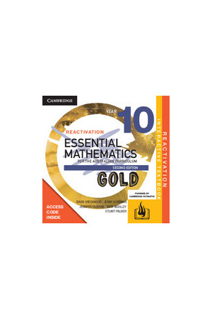 Reactivation Essential Mathematics For The Australian Curriculum - Second Edition Gold Year 10