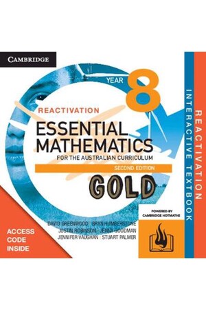 Reactivation Essential Mathematics For The Australian Curriculum - Second Edition Gold Year 8