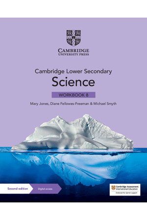 Cambridge International Lower Secondary Science - Workbook 8 with Digital Access (1 Year)
