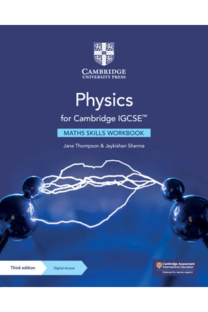 Physics for Cambridge IGCSE Maths Skills - Workbook with Digital Access (2 Years)