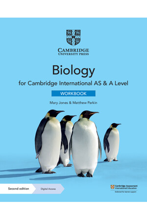 Cambridge International AS & A Level Biology - Workbook with Digital Access (2 Years)
