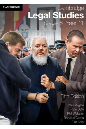 Cambridge Legal Studies - Stage 6 (Year 11) 5th Edition (Print & Digital)