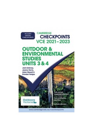 Cambridge Checkpoints VCE Outdoor and Environmental Studies Units 3&4 2021-2023 (Print & Digital)