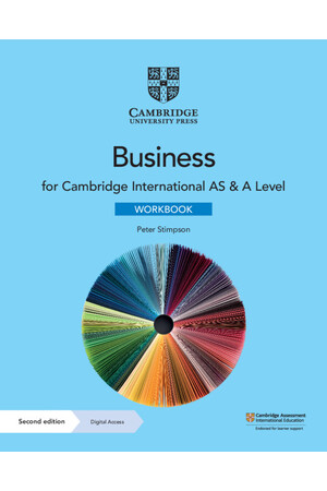 Cambridge International AS & A Level Business - Workbook with Digital Access (2 Years)