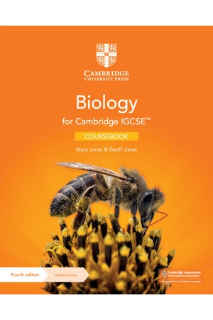 Cambridge IGCSE Biology - Coursebook with Digital Access (2 Years)