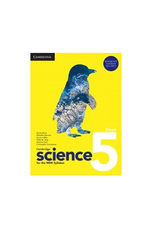 Cambridge Science for the NSW Syllabus: Stage 5 - Student Book (Print & Digital)