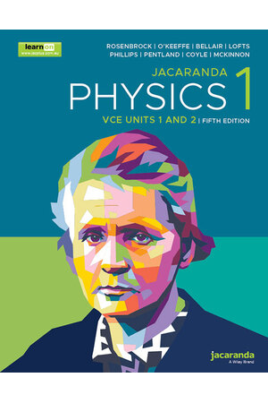 Jacaranda Physics 1 VCE - Units 1 & 2 5E learnON & Print (includes free studyON)