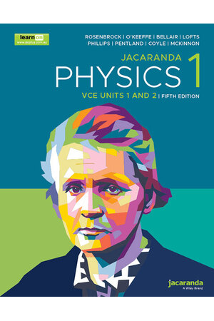Jacaranda Physics 1 VCE - Units 1 & 2 5E learnON & Print (includes free studyON)