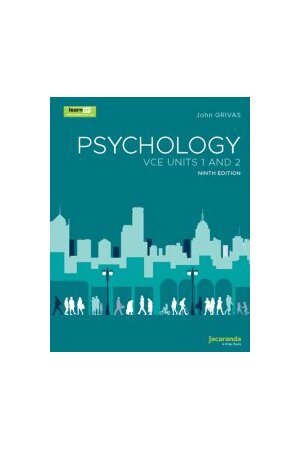 Psychology VCE - Units 1 & 2 (9E & eBookPLUS)