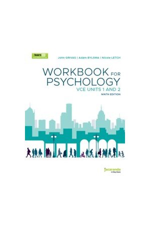 Psychology VCE Workbook - Units 3 & 4 (9th Edition)
