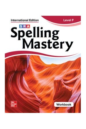 Spelling Mastery INTERNATIONAL - Level F Maroon (Grade 6): Student Workbook