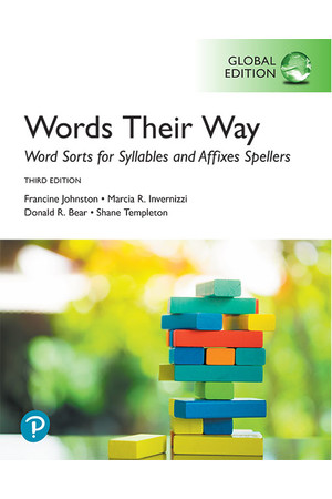 Words Their Way: Word Sorts for Syllables and Affixes Spellers (3rd Edition)