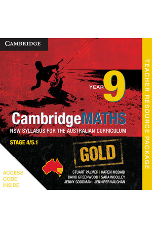 CambridgeMATHS GOLD - NSW Syllabus for the AC: Year 9 - Teacher Resource Package (Digital Access Only)