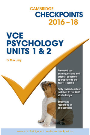 Cambridge Checkpoints VCE Psychology  - Units 1 & 2 (Print)