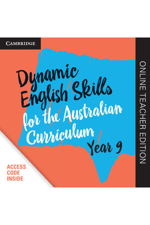 Dynamic English Skills for the AC - Year 9: Teacher Edition (Digital Access Only)