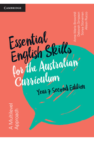 Essential English Skills for the AC (2nd Edition) - Year 7: Student Workbook (Print)