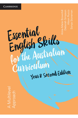 Essential English Skills for the AC (2nd Edition) - Year 8: Student Workbook (Print)
