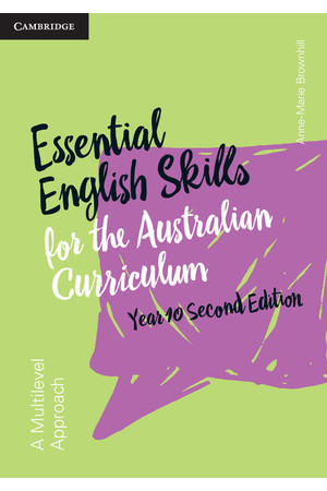 Essential English Skills for the AC (2nd Edition) - Year 10: Student Workbook (Print)