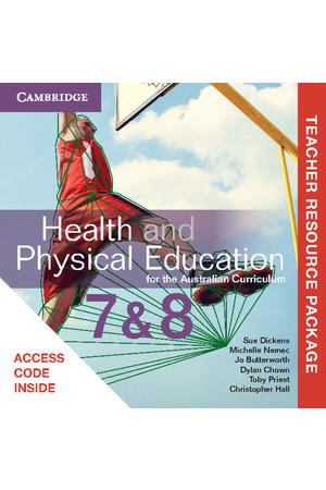 Health and Physical Education for the AC - Years 7 & 8: Teacher Resource Package (Digital Access Only)