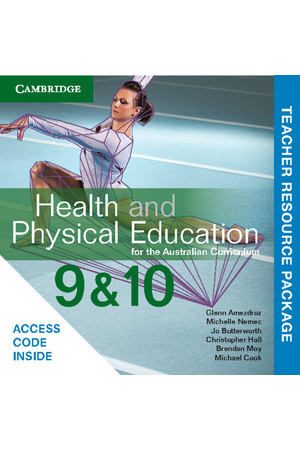 Health and Physical Education for the AC - Years 9 & 10: Teacher Resource Package (Digital Access Only)